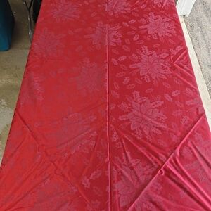 Martha Stewart Red Floral Blanket